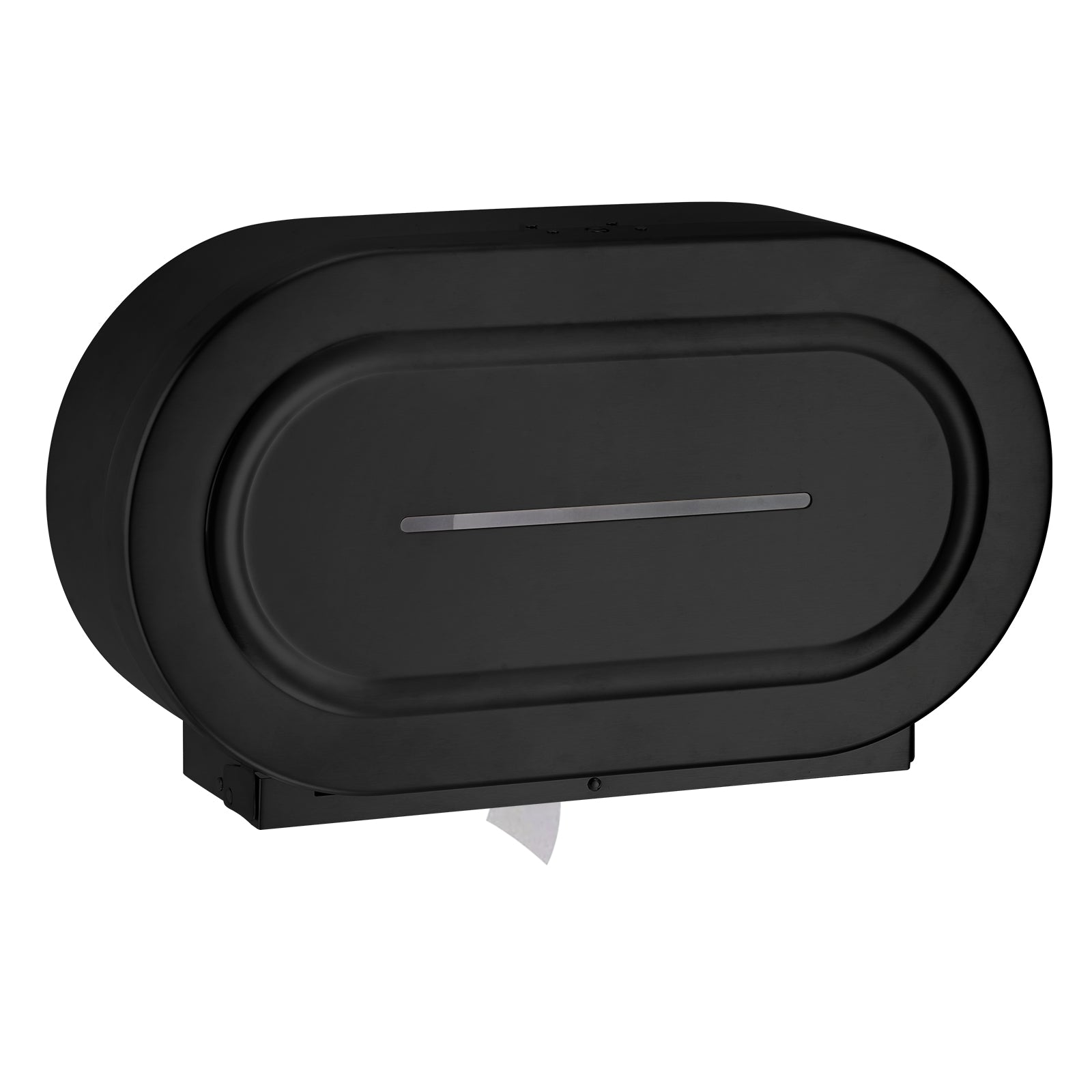 stardrix-stainless-steel-twin-jumbo-toilet-paper-dispenser-wall-mount-9-commercial-double-roll-holder-industrial-tissue-dispenser-with-key-lock-matte-black
