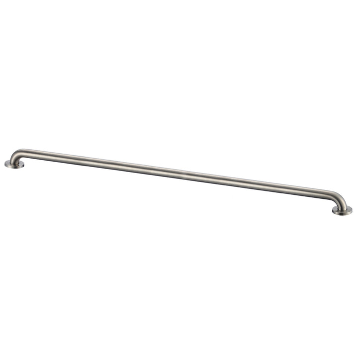 Stardrix 54-Inch Extra Long ADA Compliant Grab Bar, 1.5" Diameter, Concealed Mounting Flanges, Handicap Friendly, Commercial & Residential Bathrooms, Brushed Stainless Steel