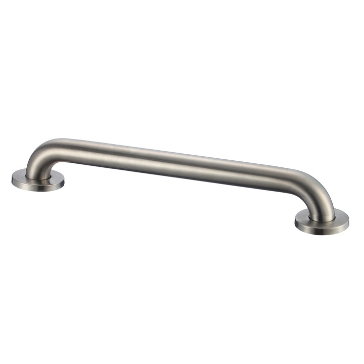 Stardrix 18-Inch ADA Compliant Grab Bar, 1.5" Diameter, Concealed Mounting Flanges, Handicap Friendly, Commercial & Residential Bathrooms, Brushed Stainless Steel