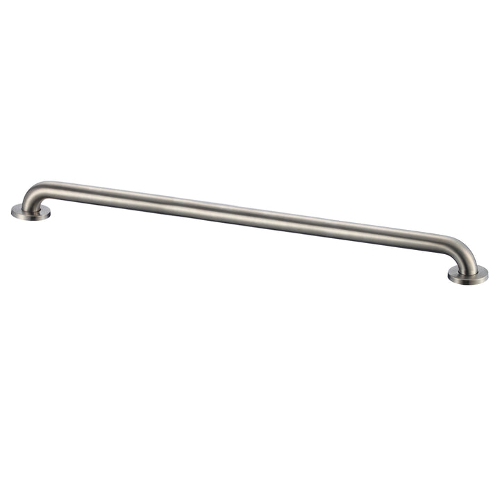 Stardrix 36-Inch ADA Compliant Grab Bar, 1.5" Diameter, Concealed Mounting Flanges, Handicap Friendly, Commercial & Residential Bathrooms, Brushed Stainless Steel