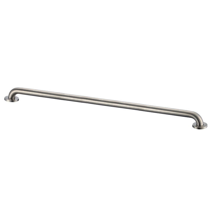 Stardrix 42-Inch ADA Compliant Grab Bar, 1.5" Diameter, Concealed Mounting Flanges, Handicap Friendly, Commercial & Residential Bathrooms, Brushed Stainless Steel