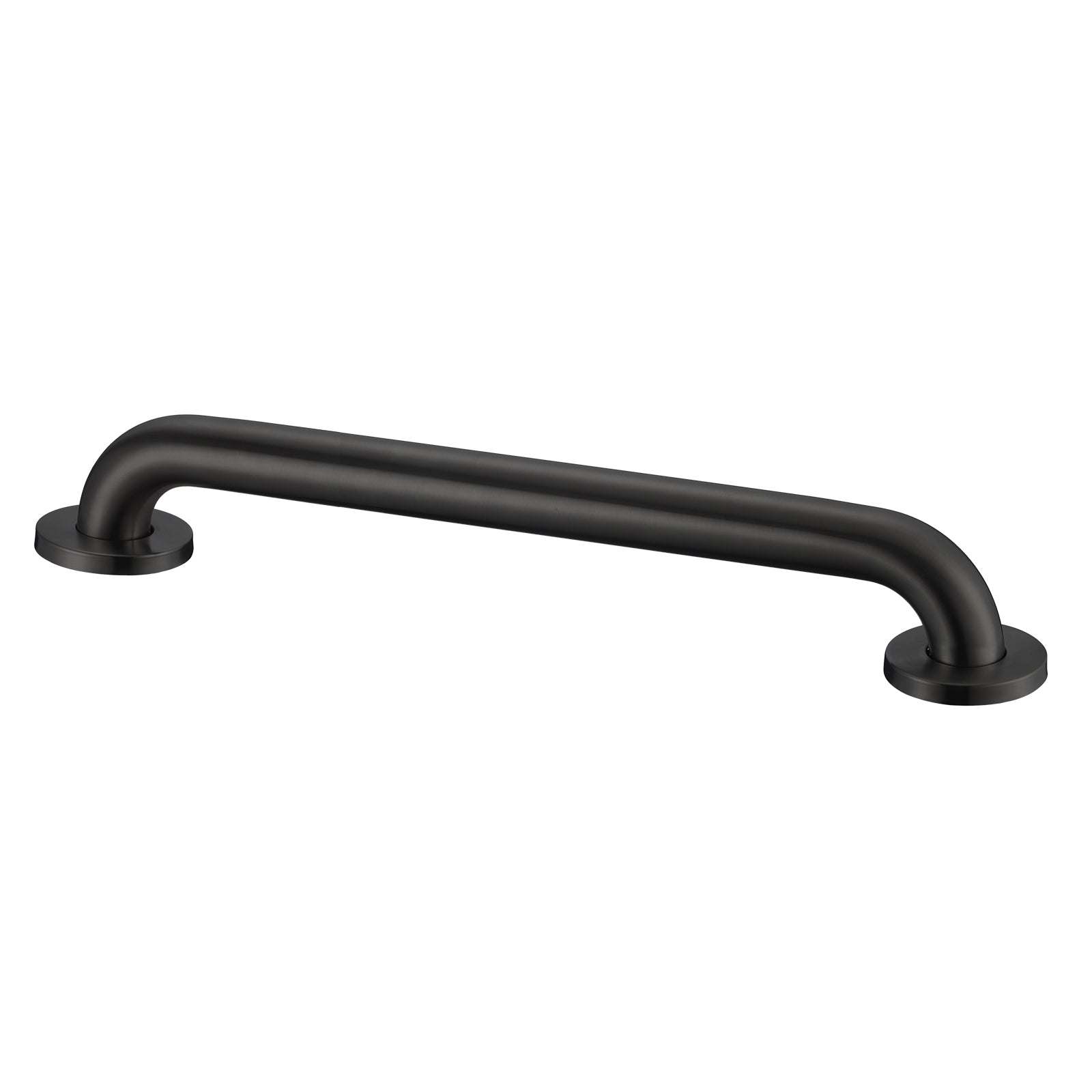 stardrix-18-inch-ada-compliant-grab-bar-1-5-diameter-concealed-mounting-flanges-handicap-friendly-commercial-residential-bathrooms-matte-black-stainless-steel