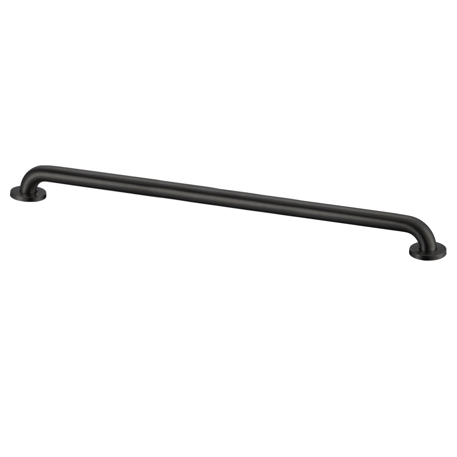 stardrix-36-inch-ada-compliant-grab-bar-1-5-diameter-concealed-mounting-flanges-handicap-friendly-commercial-residential-bathrooms-matte-black-stainless-steel