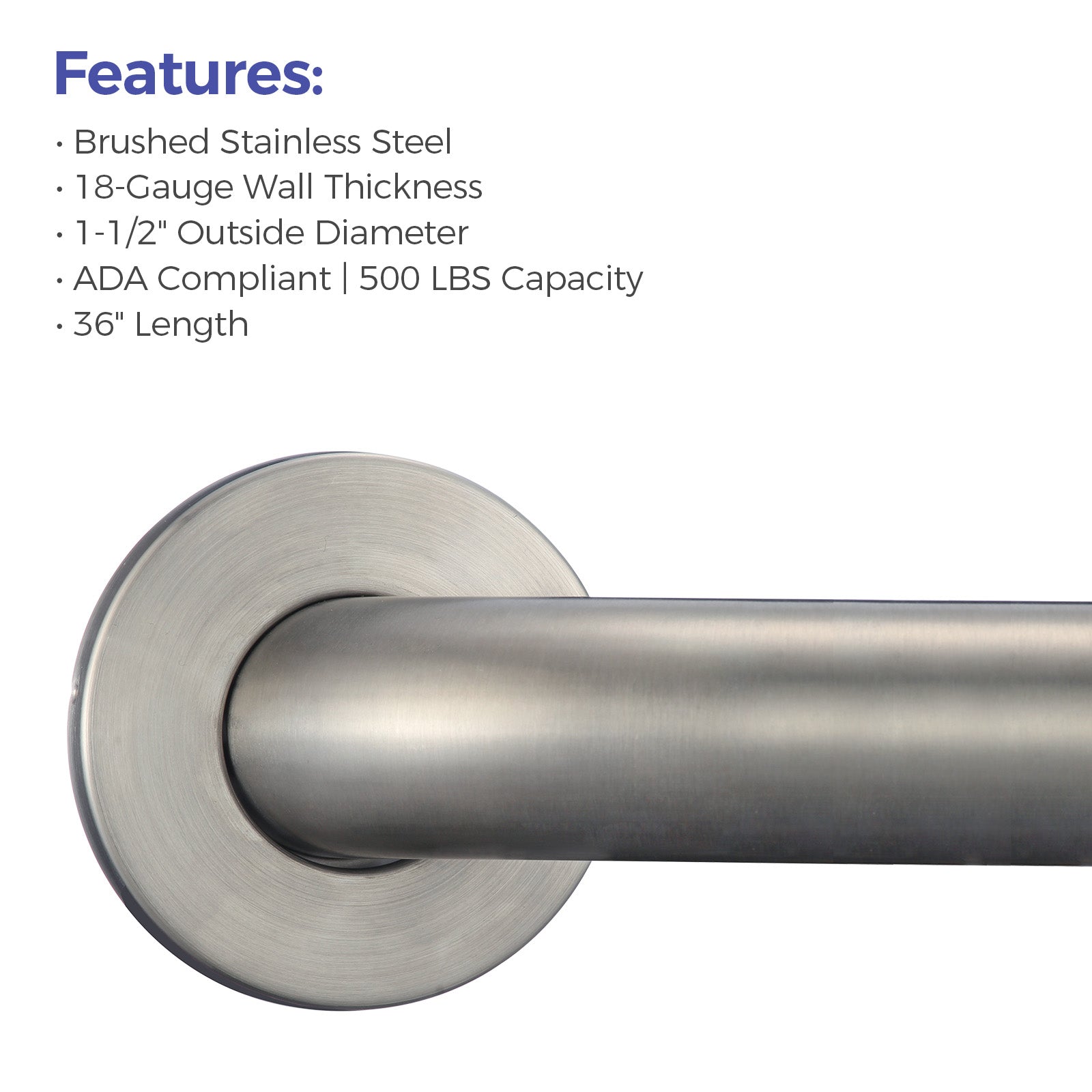 stardrix-36-inch-ada-compliant-grab-bar-1-5-diameter-concealed-mounting-flanges-handicap-friendly-commercial-residential-bathrooms-brushed-stainless-steel