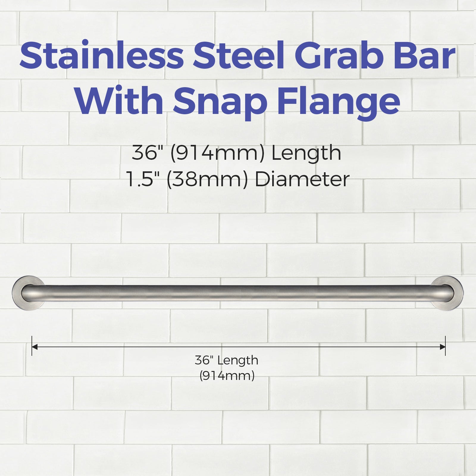stardrix-36-inch-ada-compliant-grab-bar-1-5-diameter-concealed-mounting-flanges-handicap-friendly-commercial-residential-bathrooms-brushed-stainless-steel