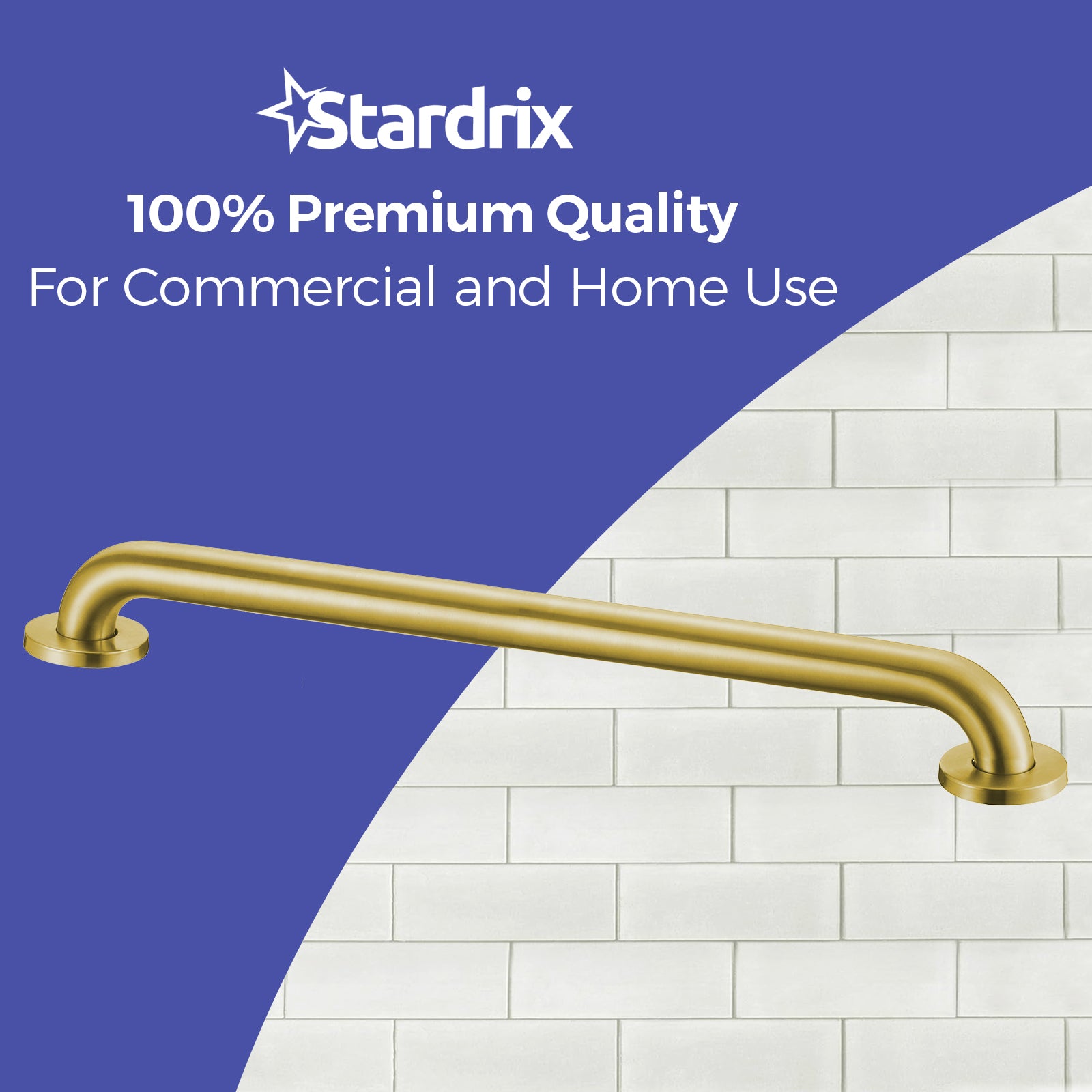 stardrix-24-inch-ada-compliant-grab-bar-1-5-diameter-concealed-mounting-flanges-handicap-friendly-commercial-residential-bathrooms-brushed-gold-stainless-steel