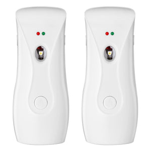 Stardrix ST310W automatic air freshener for home, white 2-pack dispenser set
