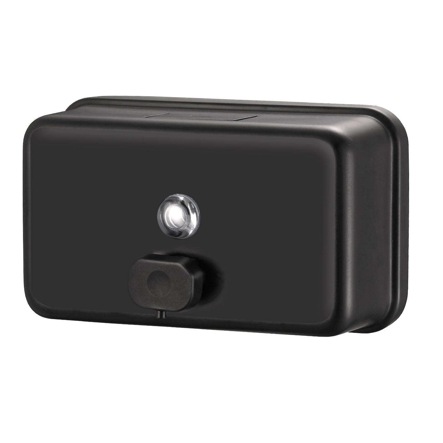 stardrix-matte-black-stainless-steel-horizontal-1100ml-37oz-capacity-commercial-grade-soap-dispenser-wall-mounted-bathroom-hand-soap-dispenser-with-corrosion-proof-lining-and-anti-leak-pump