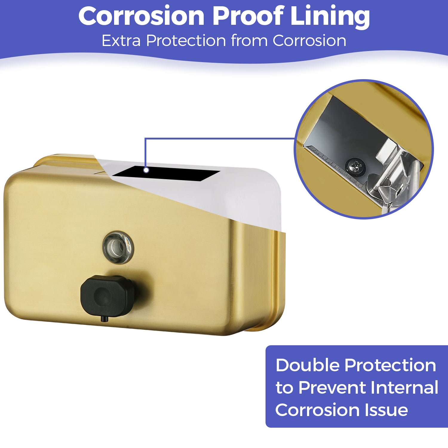 stardrix-brushed-gold-stainless-steel-horizontal-1100ml-37oz-capacity-commercial-grade-soap-dispenser-wall-mounted-bathroom-hand-soap-dispenser-with-corrosion-proof-lining-and-anti-leak-pump