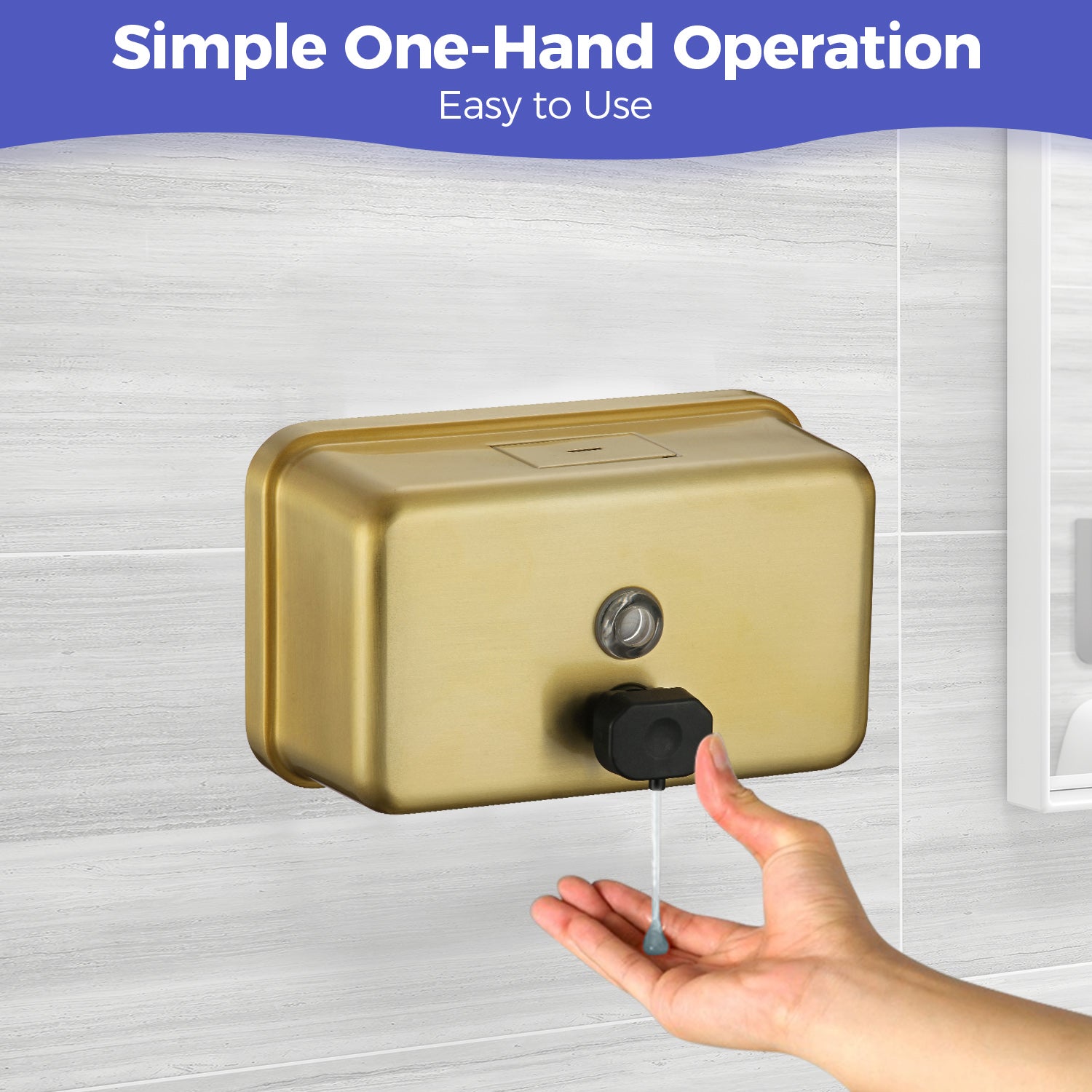 stardrix-brushed-gold-stainless-steel-horizontal-1100ml-37oz-capacity-commercial-grade-soap-dispenser-wall-mounted-bathroom-hand-soap-dispenser-with-corrosion-proof-lining-and-anti-leak-pump