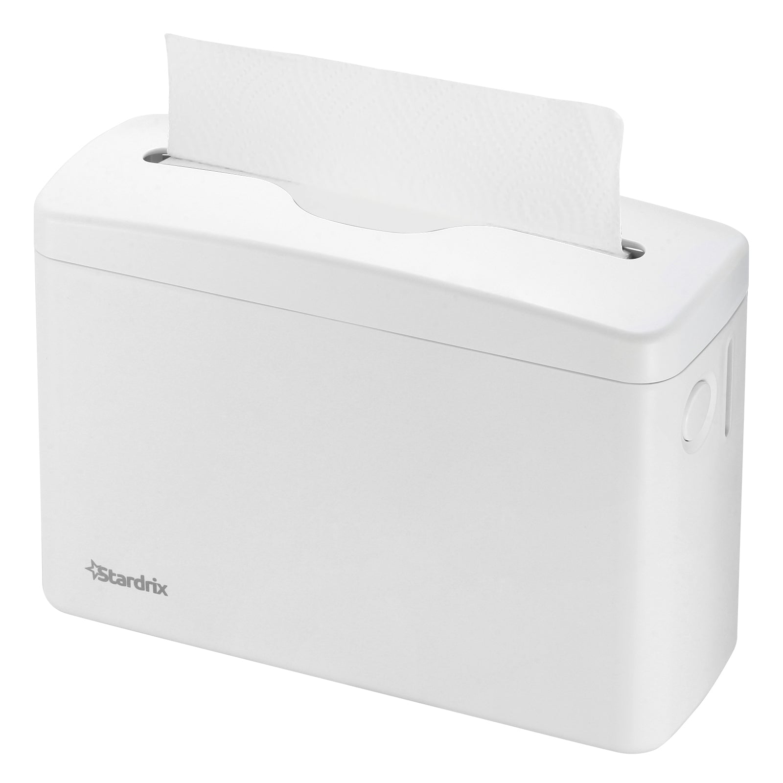 stardrix-countertop-paper-towel-dispenser-white-hand-towel-holder-for-multifold-c-fold-z-fold-towels-spring-loaded-single-sheet-dispensing-non-slip-base-compact-design-for-home-or-commercial