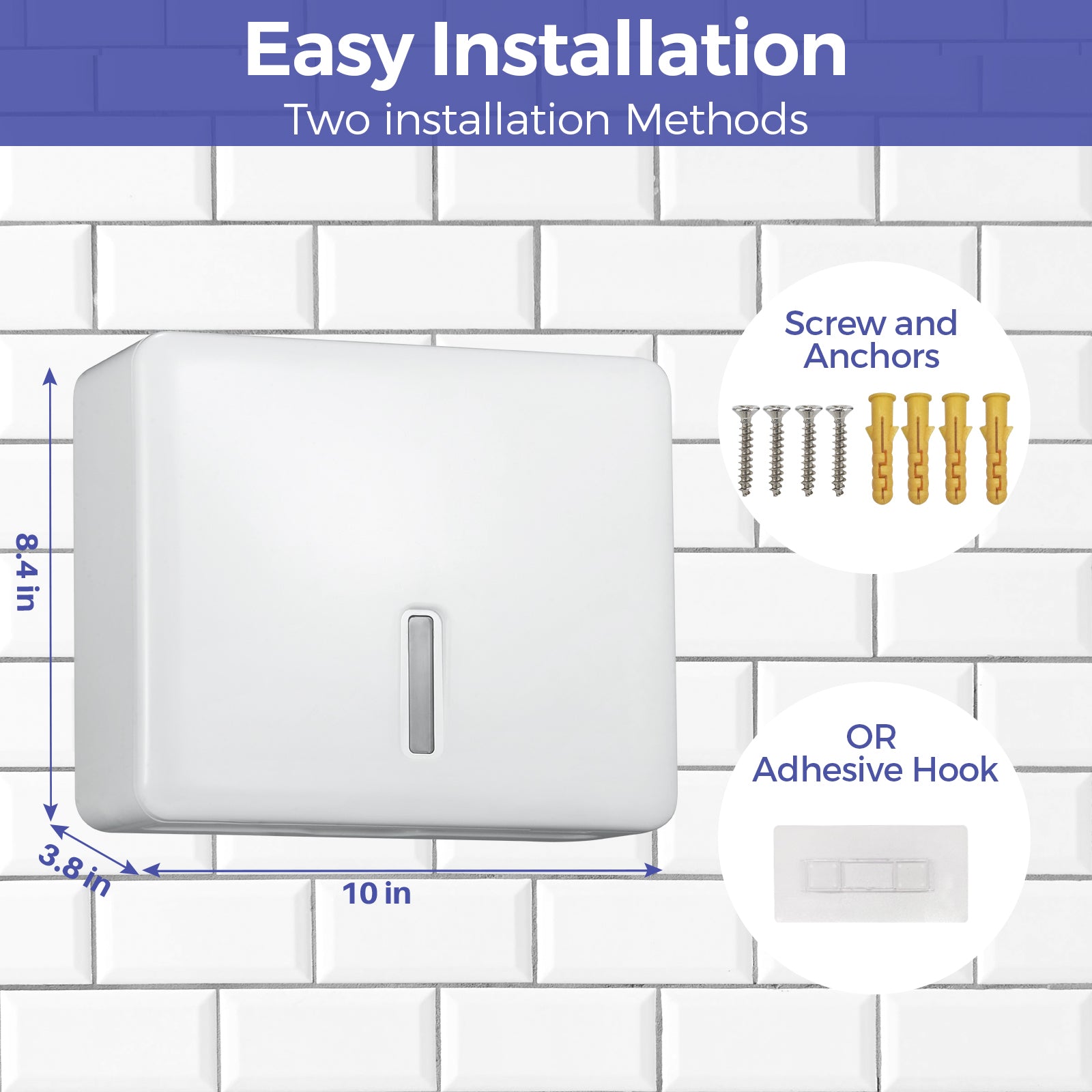 stardrix-multifold-paper-towel-dispenser-wall-mount-white-large-capacity-c-fold-trifold-and-folded-commercial-hand-towels-holder-for-bathroom-restroom-adhesive-or-screw-mounted