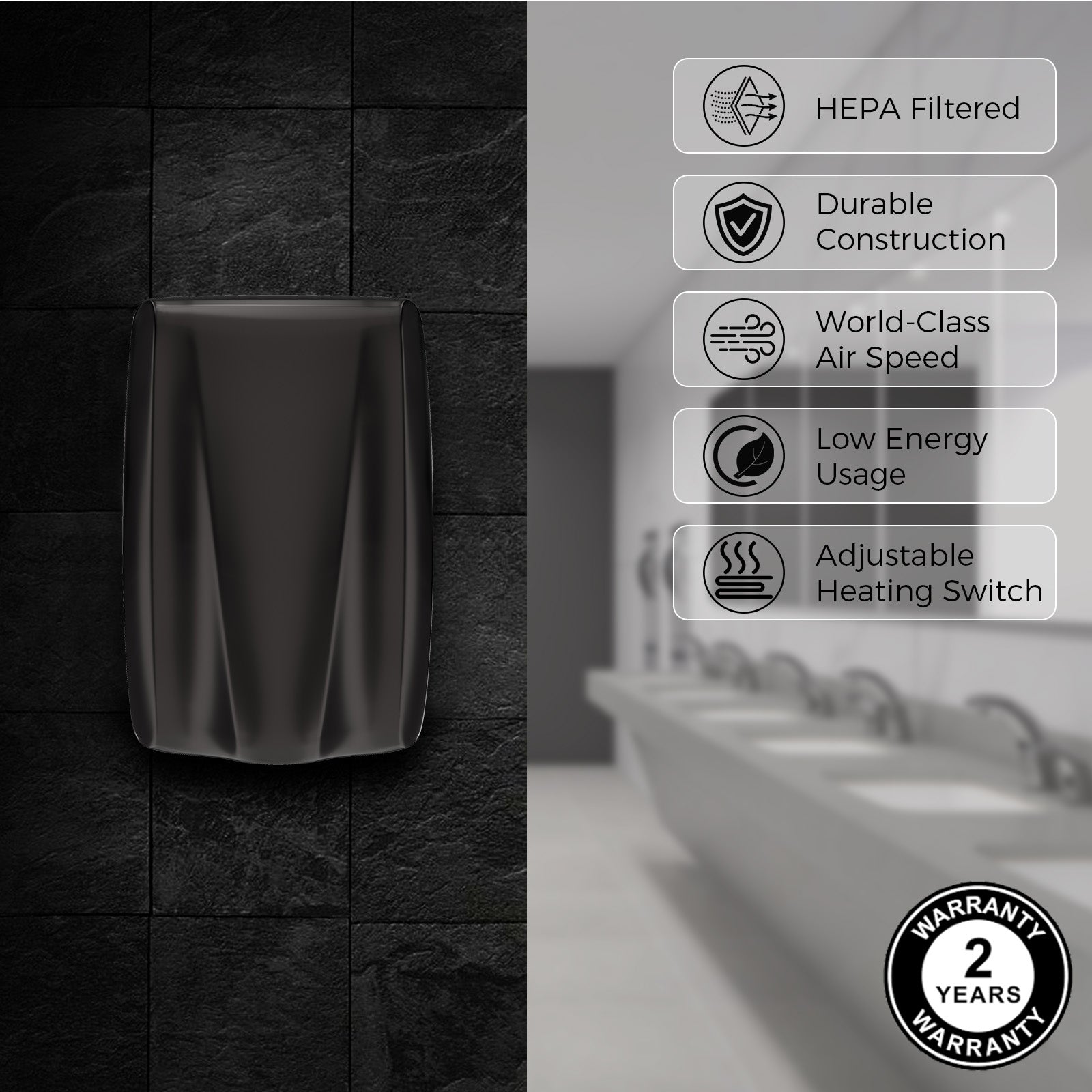 stardrix-stainless-steel-bathroom-hand-dryer-with-hepa-filter-heavy-duty-automatic-electric-high-speed-hand-dryer-for-commercial-restroom-matte-black
