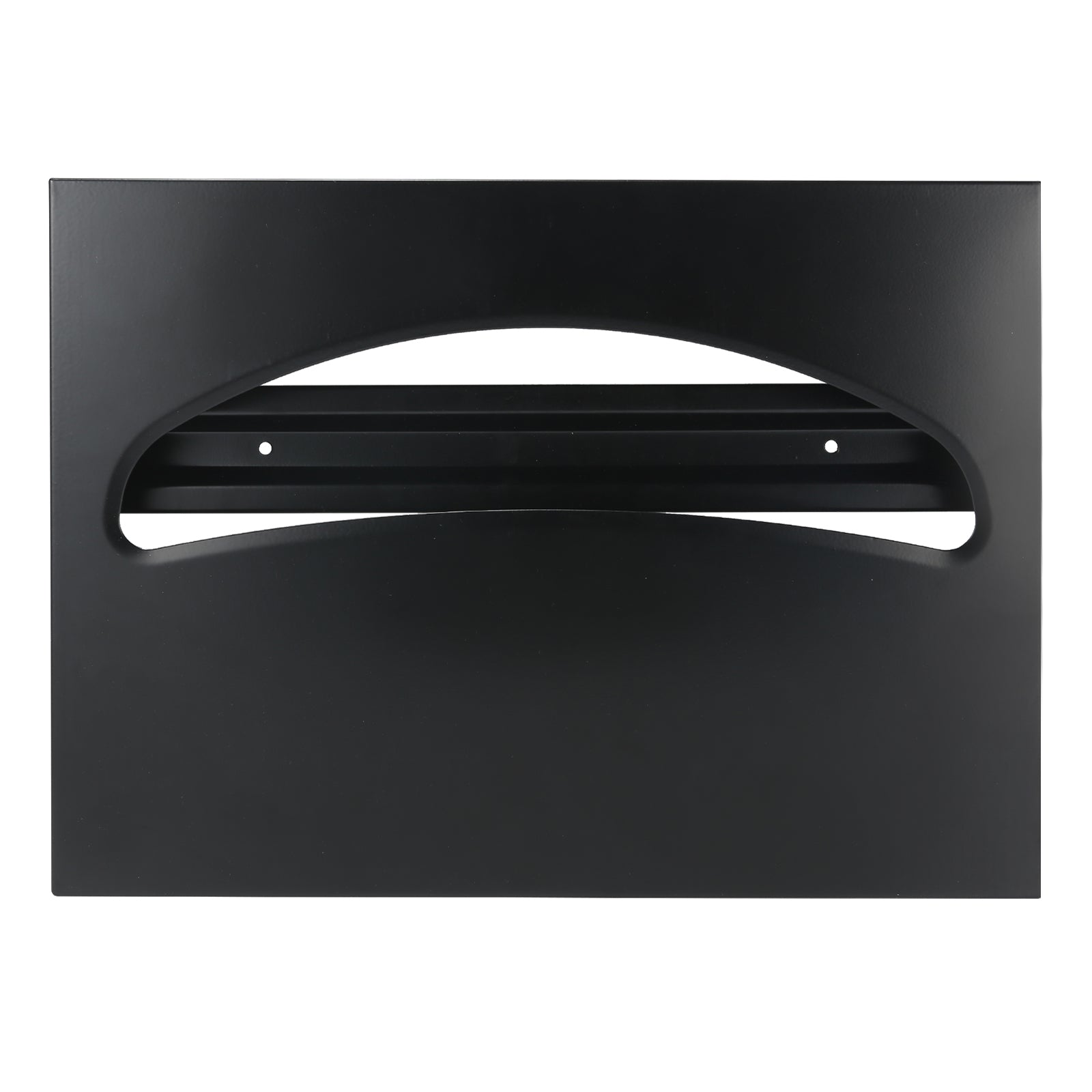 stardrix-stainless-steel-toilet-seat-cover-dispenser-wall-mount-single-or-1-2-fold-large-capacity-toilet-seat-covers-holder-for-commercial-and-residential-matt-black