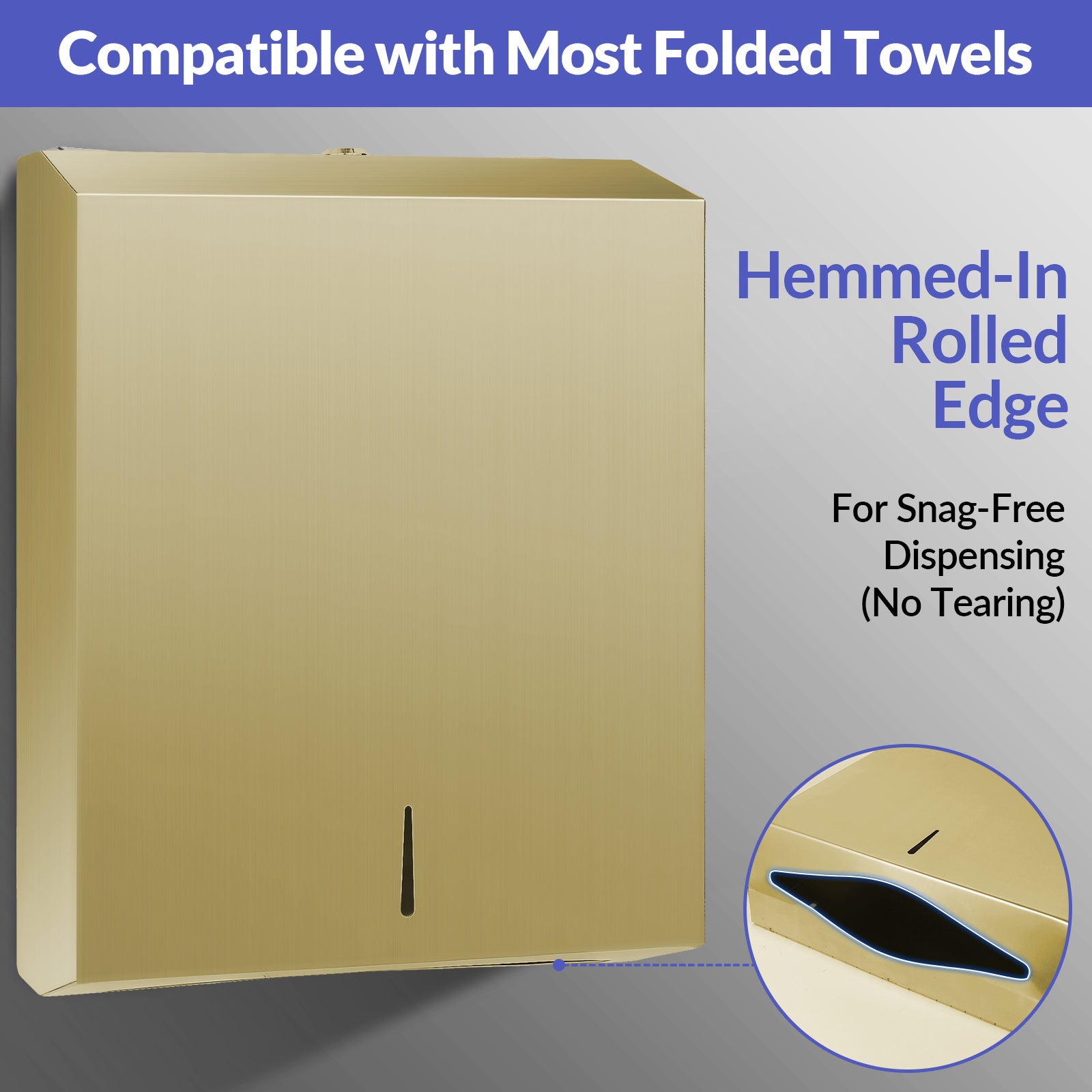 stardrix-paper-towel-dispenser-wall-mount-brushed-gold-stainless-steel-commercial-paper-towel-holder-with-lock-large-capacity-400-c-fold-525-multifold-towels