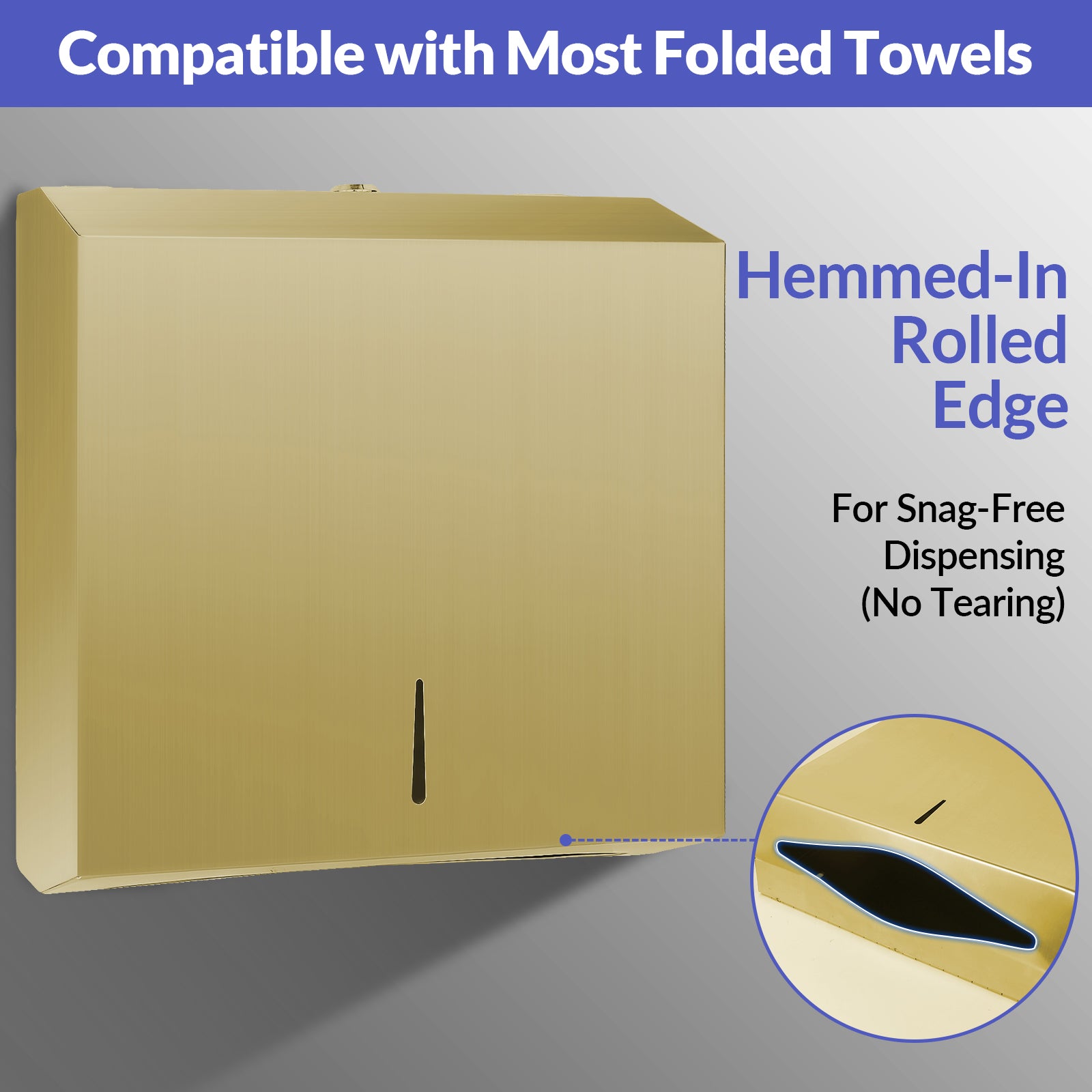 stardrix-paper-towel-dispenser-wall-mount-brushed-gold-stainless-steel-commercial-paper-towel-holder-with-lock-large-capacity-250-c-fold-300-multifold-towels