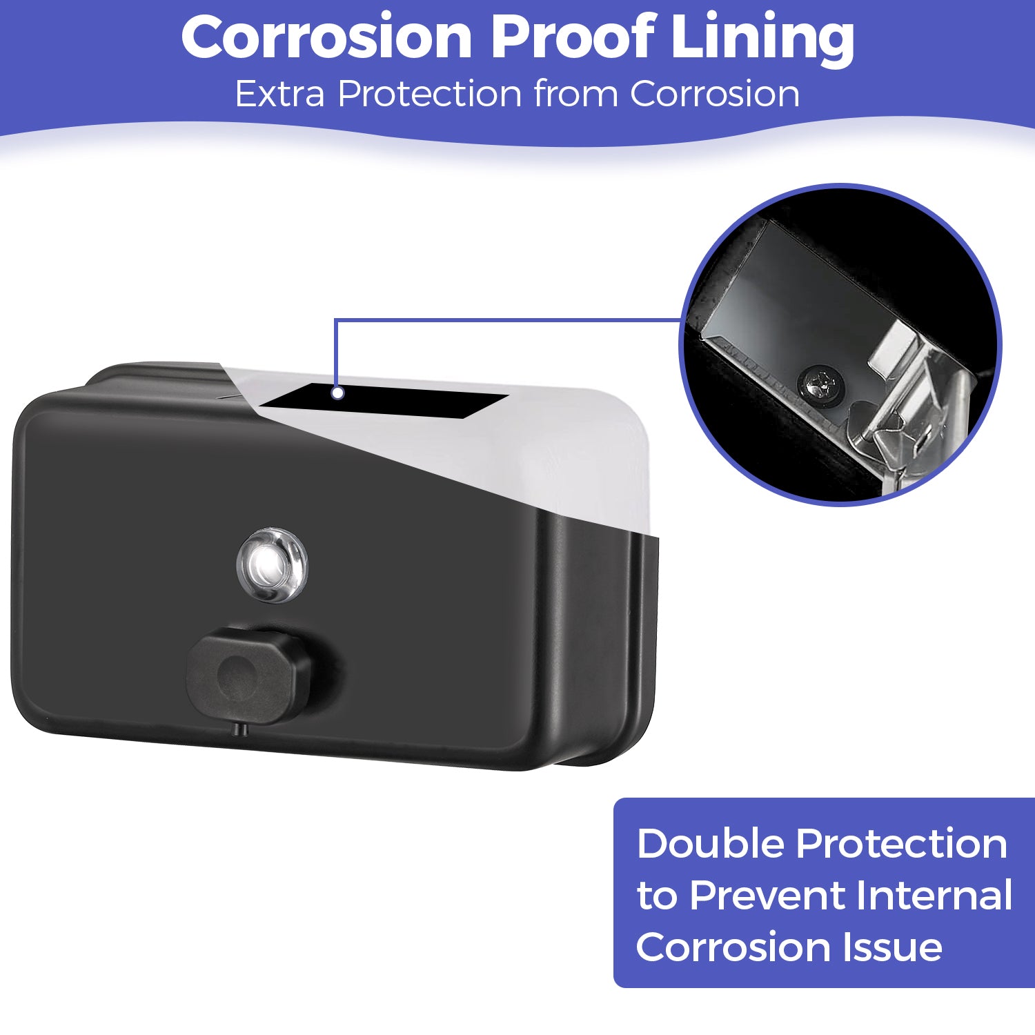 stardrix-matte-black-stainless-steel-horizontal-1100ml-37oz-capacity-commercial-grade-soap-dispenser-wall-mounted-bathroom-hand-soap-dispenser-with-corrosion-proof-lining-and-anti-leak-pump