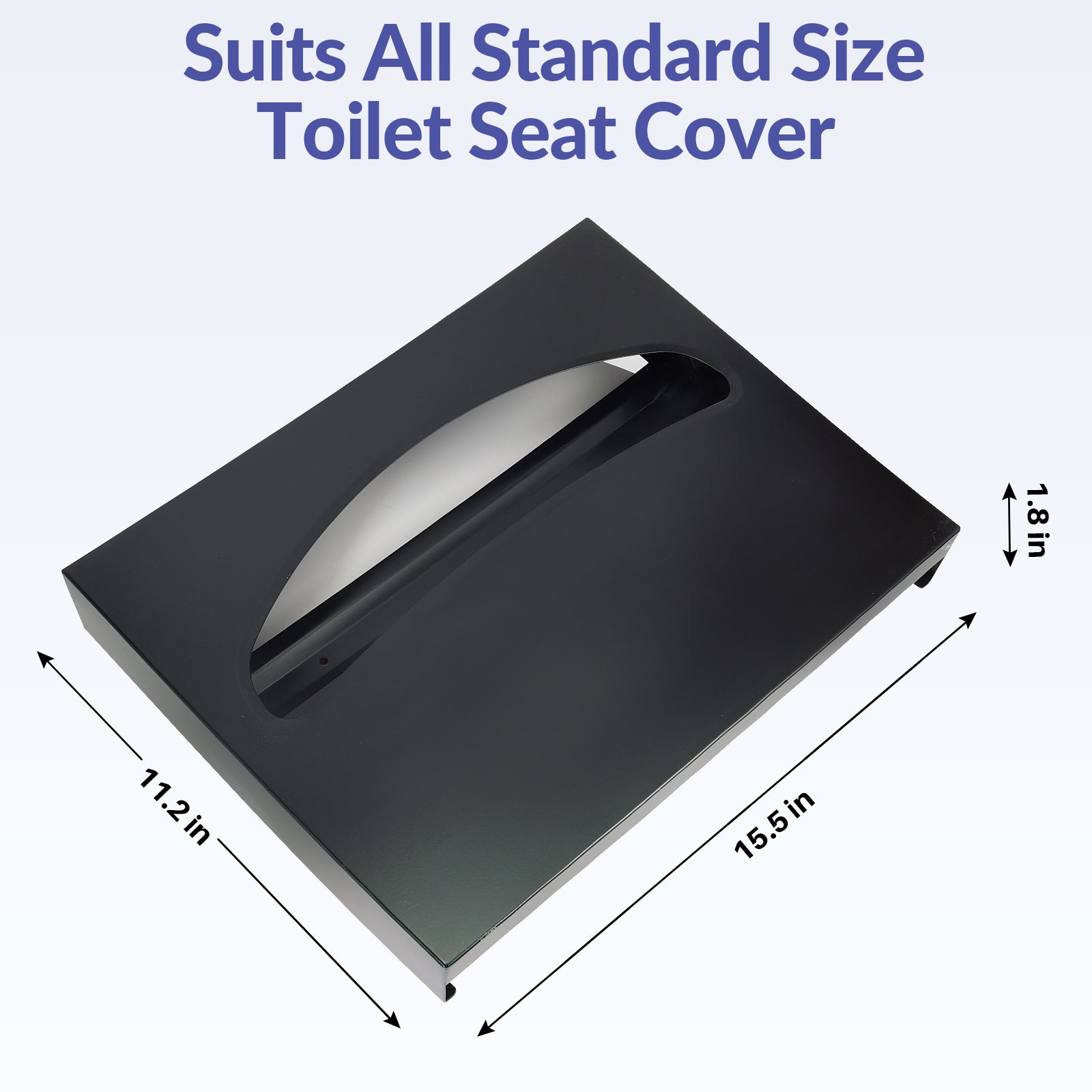 stardrix-stainless-steel-toilet-seat-cover-dispenser-wall-mount-single-or-1-2-fold-large-capacity-toilet-seat-covers-holder-for-commercial-and-residential-matt-black