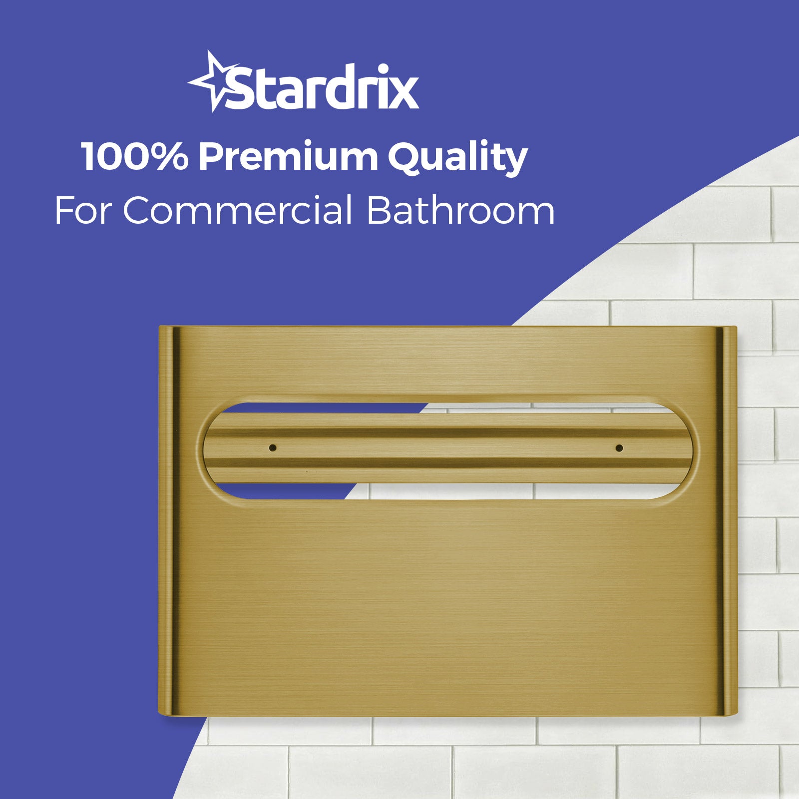 stardrix-slim-brushed-gold-stainless-steel-toilet-seat-cover-dispenser-designer-wall-mount-holder-with-curved-edges-and-large-capacity-for-single-or-1-2-fold-covers-aesthetic-and-modern-look