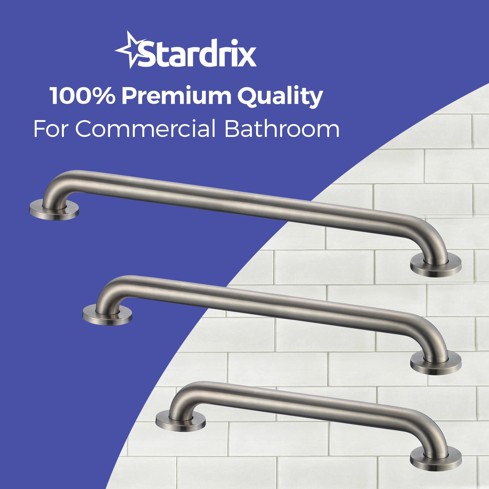 stardrix-grab-bar-bundle-for-ada-compliance-brushed-stainless-steel-grab-bar-set-for-commercial-and-residential-restrooms-1-5-diameter-18-36-42-pack-of-3