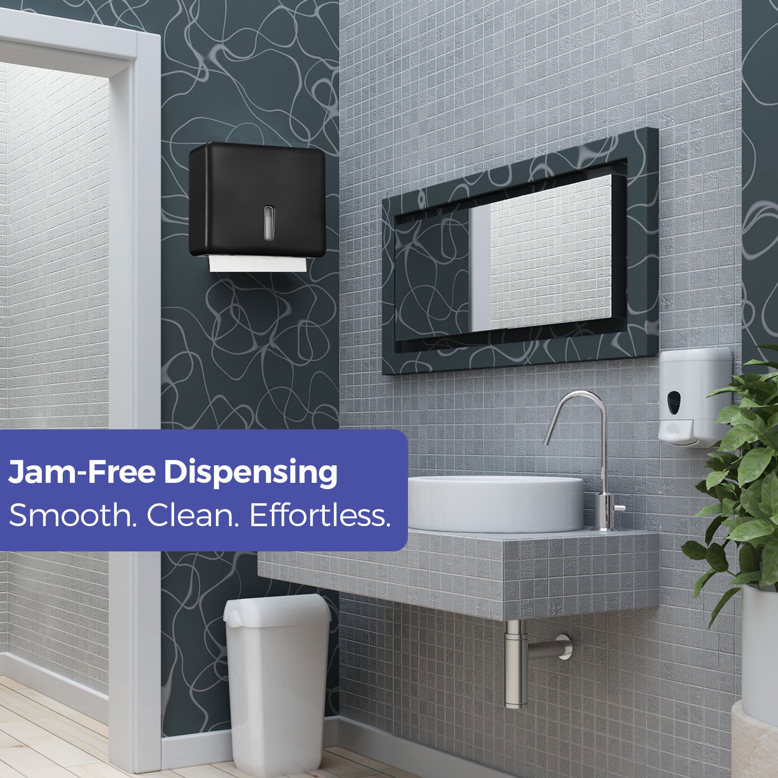 stardrix-multifold-paper-towel-dispenser-wall-mount-black-large-capacity-c-fold-trifold-and-folded-commercial-hand-towels-holder-for-bathroom-restroom-adhesive-or-screw-mounted