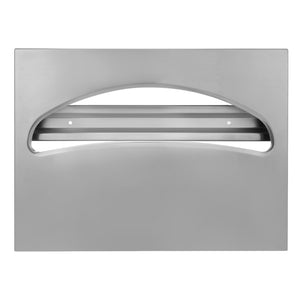 Stardrix Stainless Steel Toilet Seat Cover Dispenser, Wall Mount Single or 1/2 Fold Large Capacity Toilet Seat Covers Holder for Commercial and Residential, Brushed