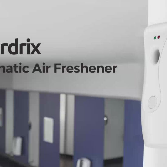 ST310W automatic air freshener dispenser for home with retail packaging
