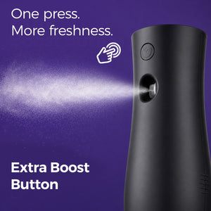ST320B auto spray air freshener with front extra boost button

