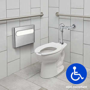 Accessible restroom with the ST9001S commercial bathroom seat cover dispenser

